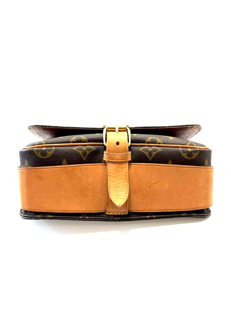 LOUIS VUITTON MONOGRAM CARTOUCHIÈRE MM SHOULDER BAG
