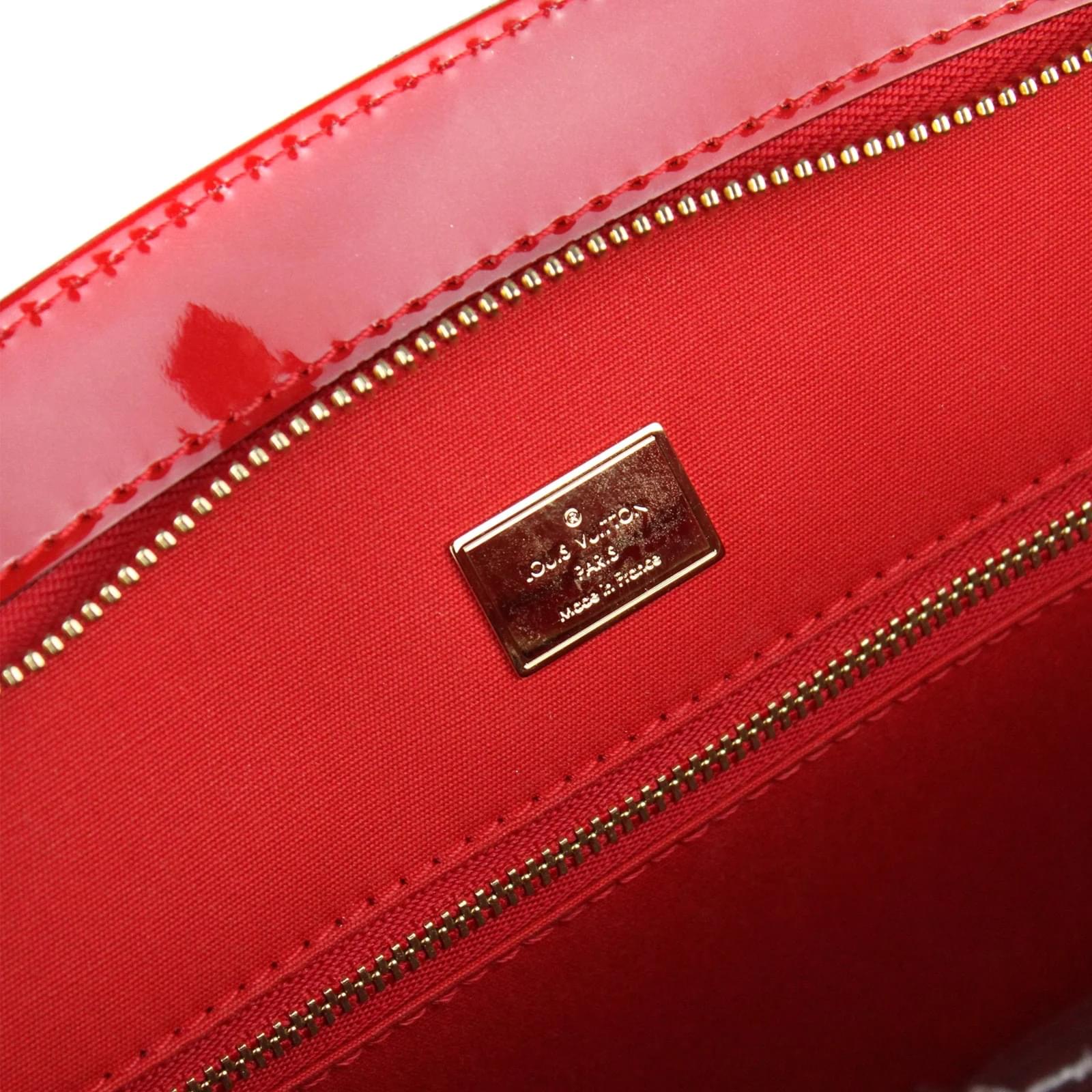 LV CERISE MONOGRAM VERNIS BREA MM SHOULDER BAG