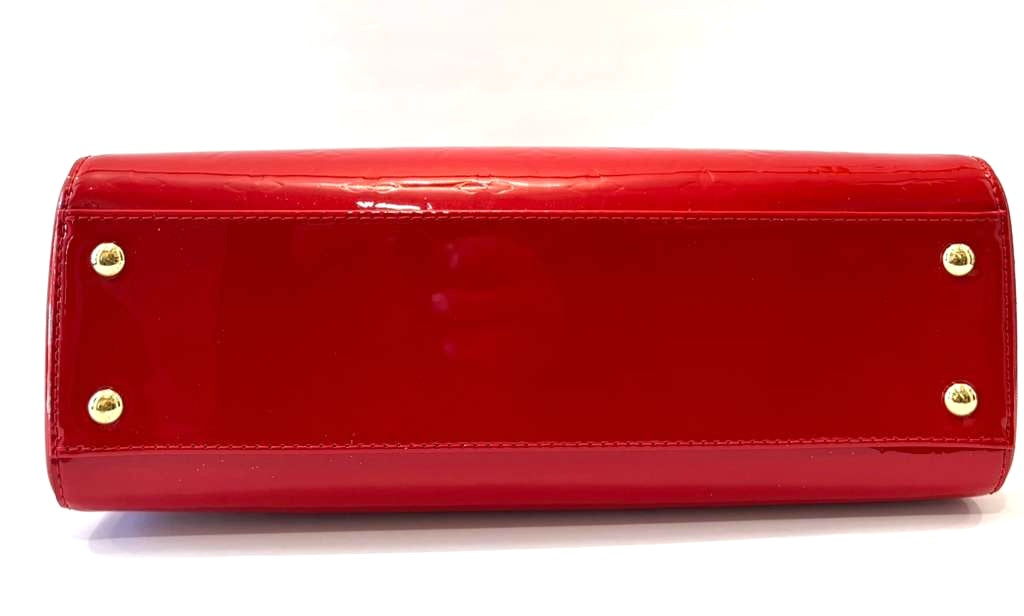 LV CERISE MONOGRAM VERNIS BREA MM SHOULDER BAG