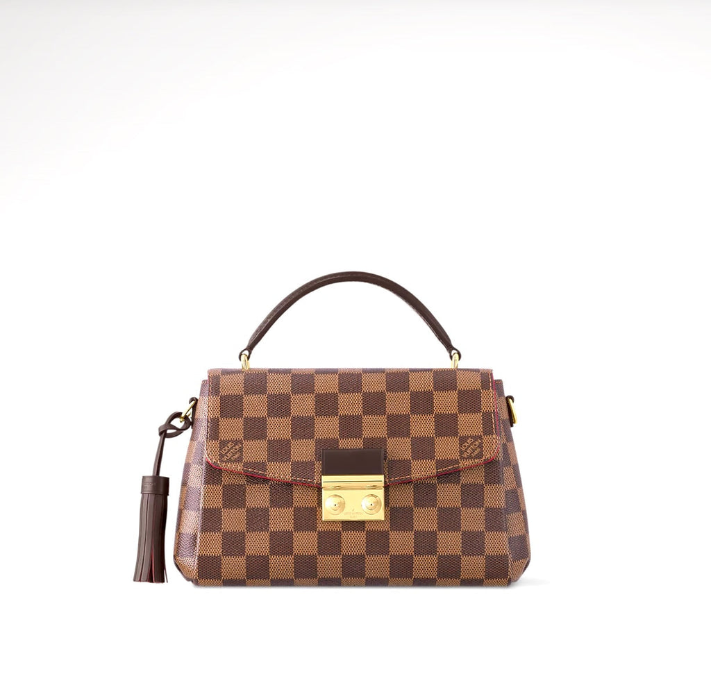LOUIS VUITTON DAMIER EBENE CROISETTE CROSSBODY BAG