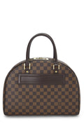 LOUIS VUITTON DAMIER EBENE NOLITA HEURES 24 BOSTON BAG