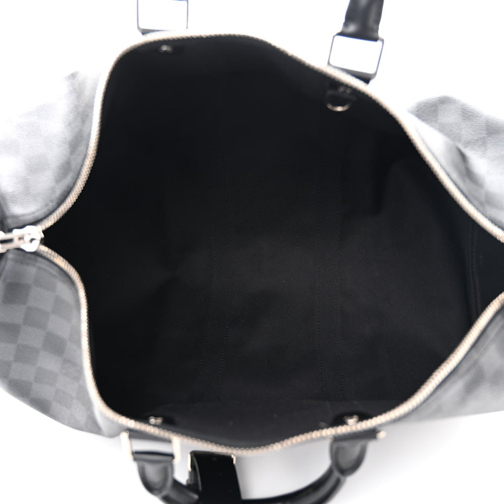 LOUIS VUITTON DAMIER GRAPHITE KEEPALL BANDOULIÈRE 45 BAG