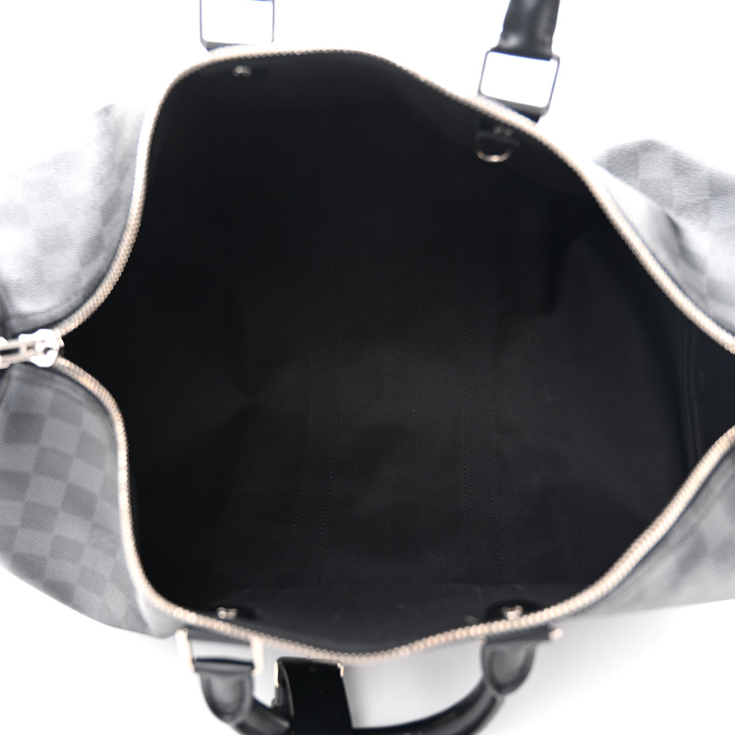 LOUIS VUITTON DAMIER GRAPHITE KEEPALL BANDOULIÈRE 45 BAG