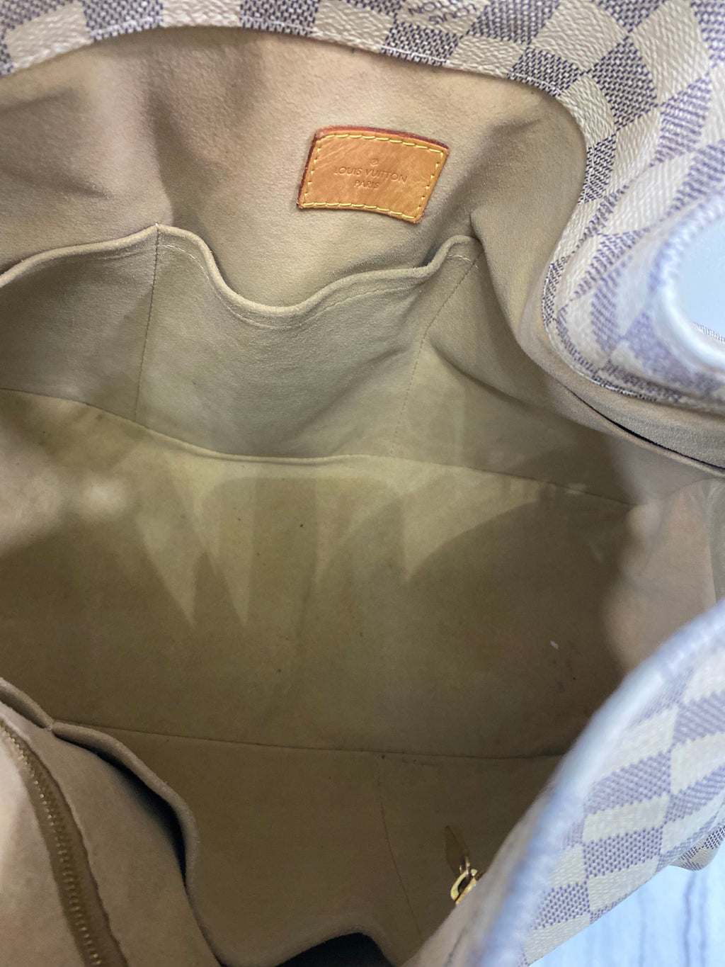 LOUIS VUITTON DAMIER AZUR ARTSY MM BAG