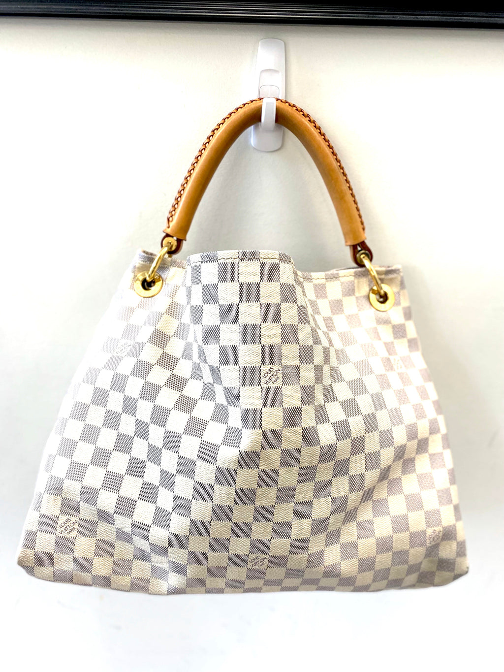 LOUIS VUITTON DAMIER AZUR ARTSY MM BAG