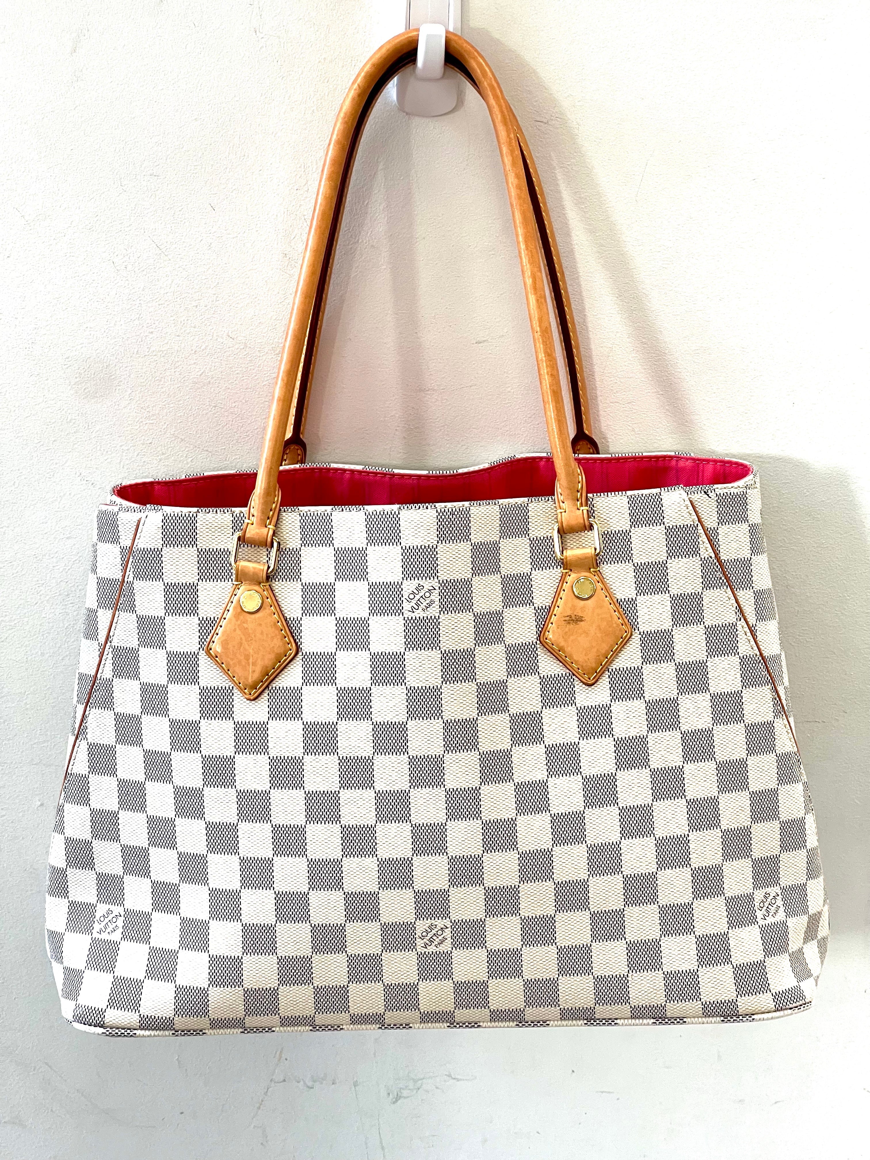 LOUIS VUITTON DAMIER AZUR CALVI TOTE BAG