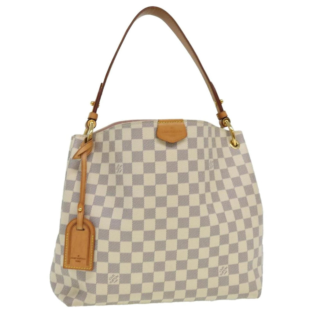 LOUIS VUITTON DAMIER AZUR GRACEFUL MM HOBO BAG
