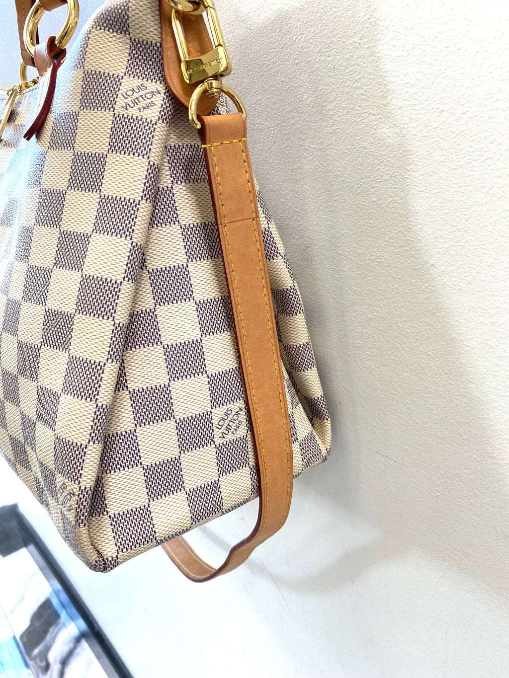 LOUIS VUITTON DAMIER AZUR LYMINGTON SHOULDER BAG