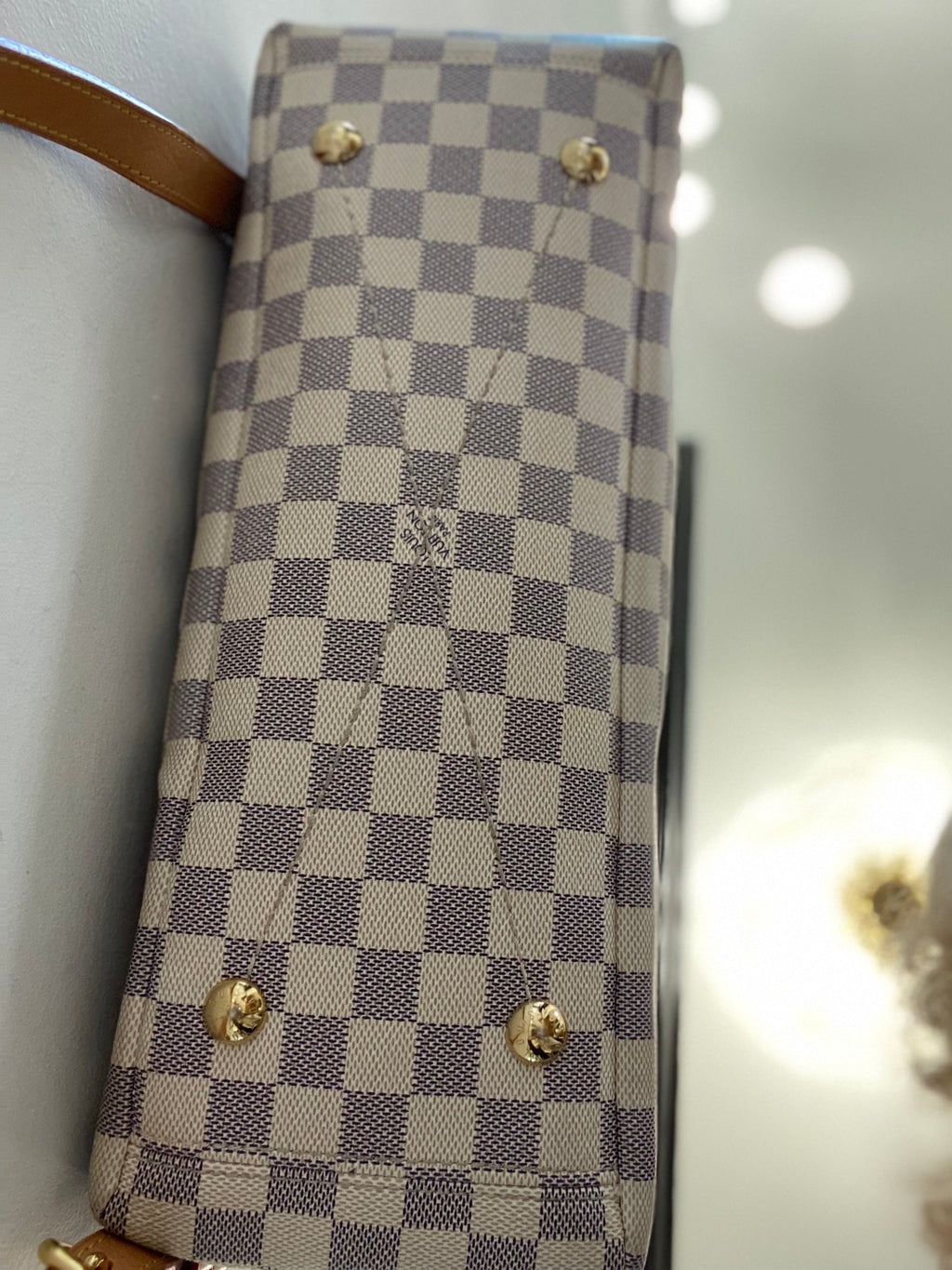 LOUIS VUITTON DAMIER AZUR LYMINGTON SHOULDER BAG