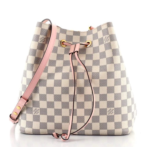 LOUIS VUITTON DAMIER AZUR NÉONOÉ EAU DE ROSE SHOULDER BAG