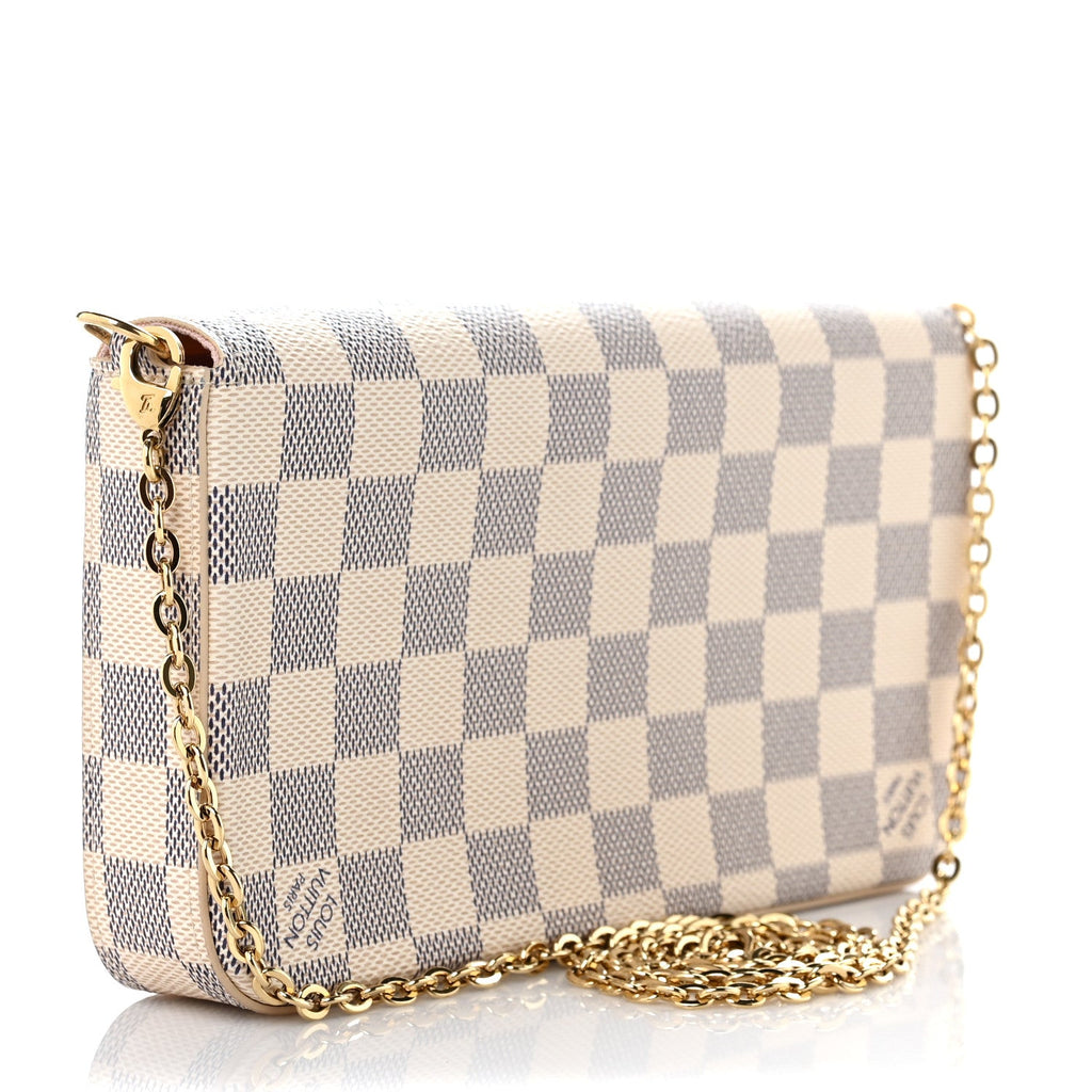 LOUIS VUITTON DAMIER AZUR FÉLICIE POCHETTE
