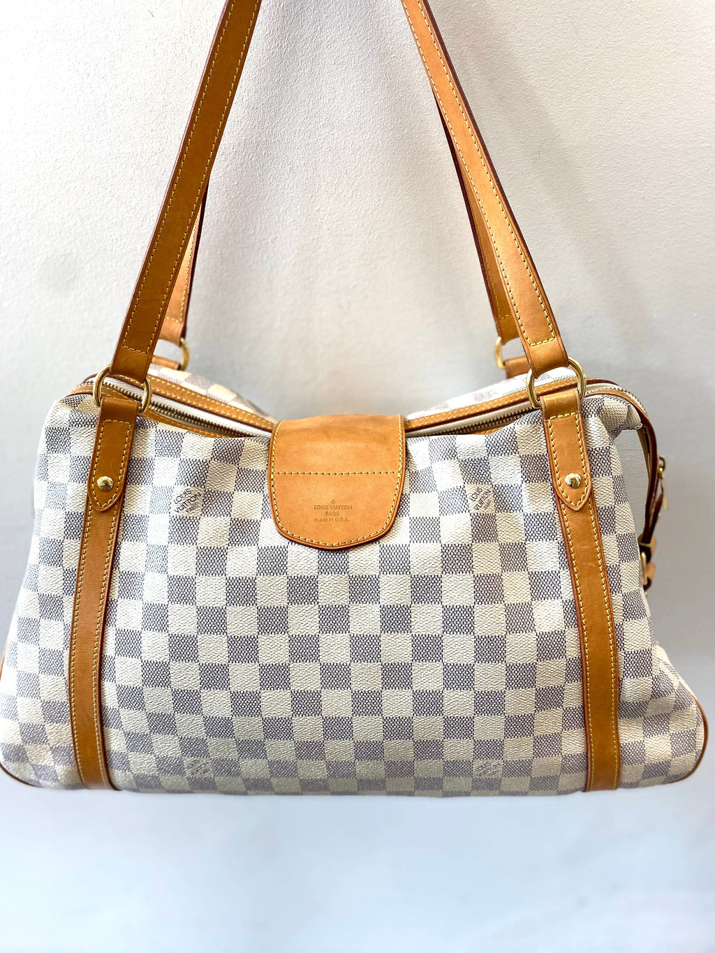 LOUIS VUITTON DAMIER AZUR STRESA PM SHOULDER BAG