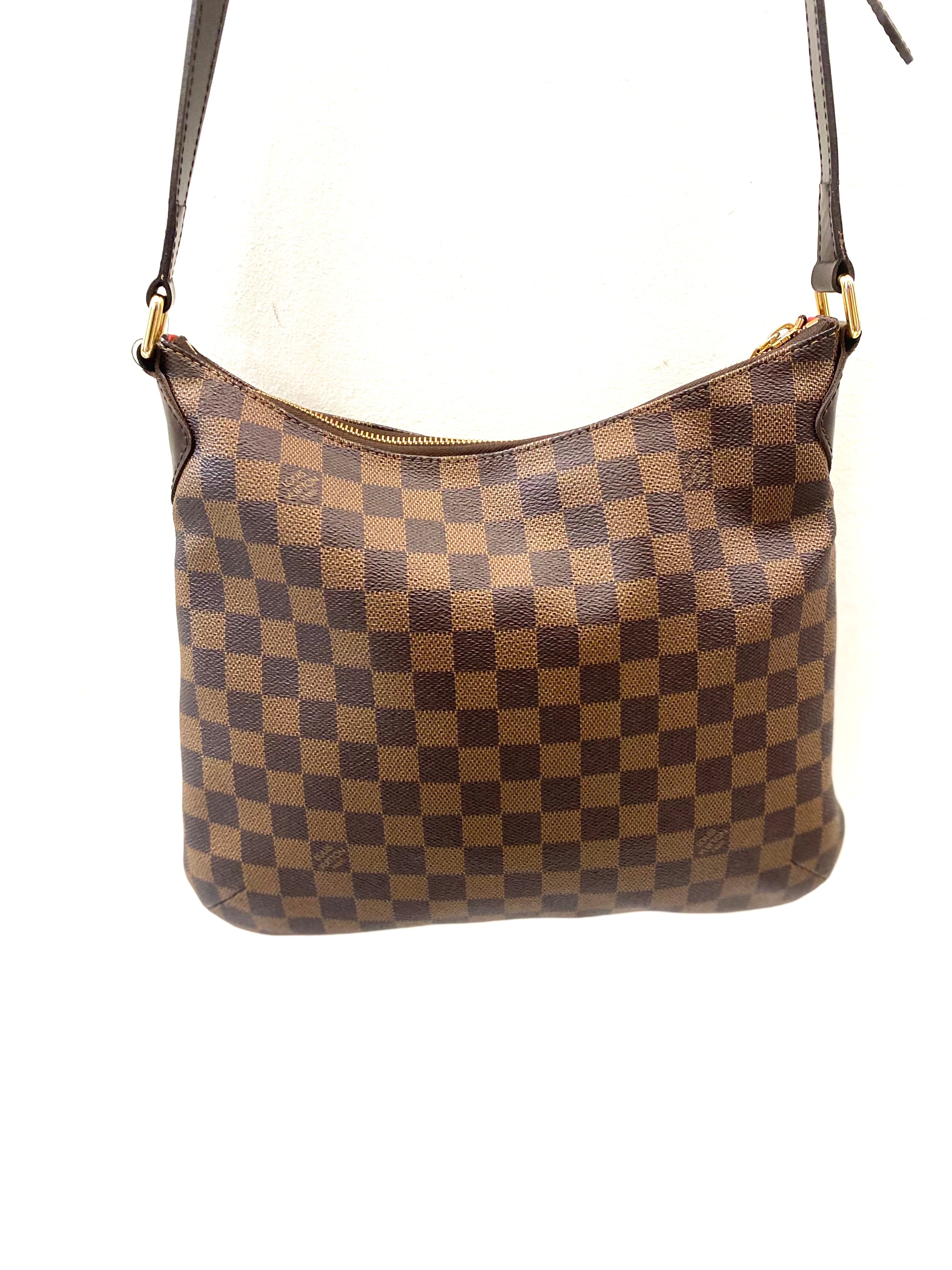 LOUIS VUITTON DAMIER EBENE BLOOMSBURY PM CROSSBODY BAG