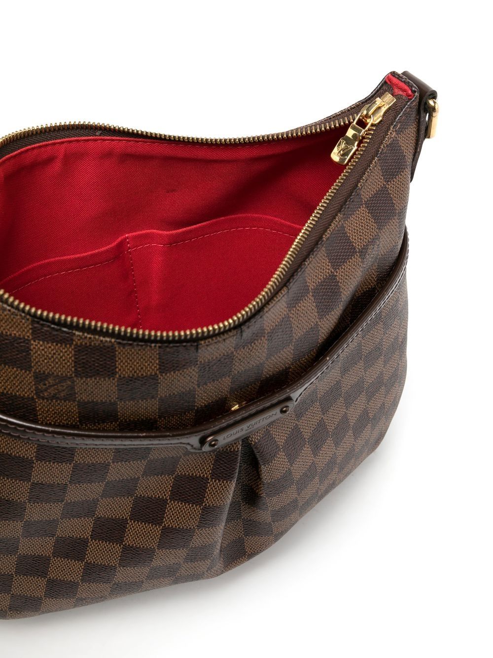 LOUIS VUITTON DAMIER EBENE BLOOMSBURY PM CROSSBODY BAG