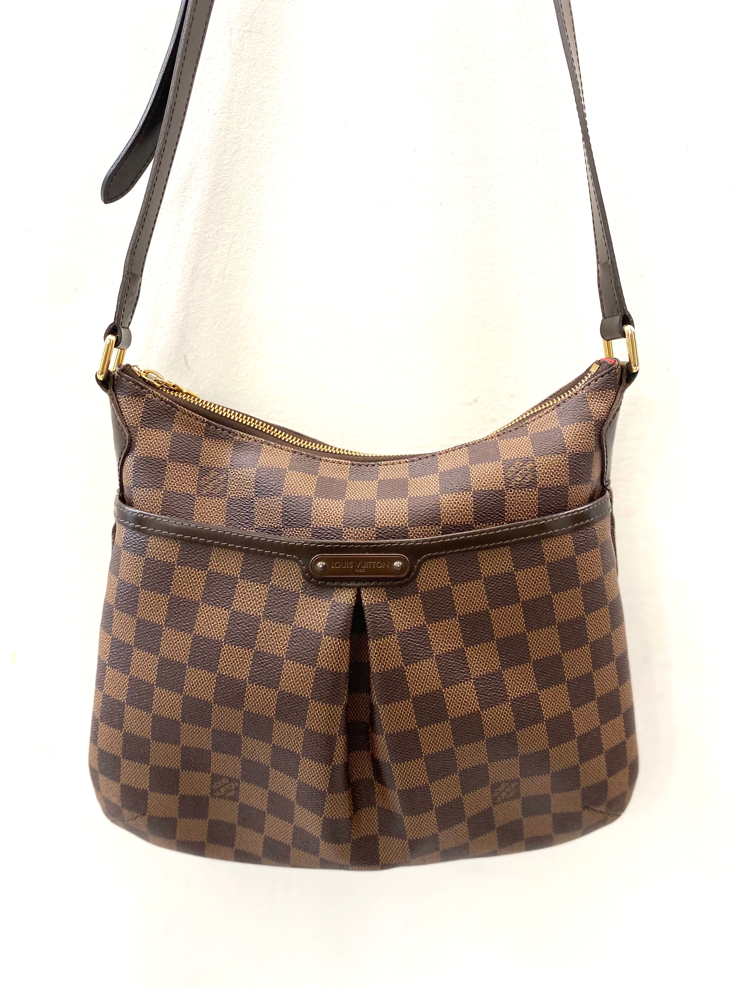 LOUIS VUITTON DAMIER EBENE BLOOMSBURY PM CROSSBODY BAG