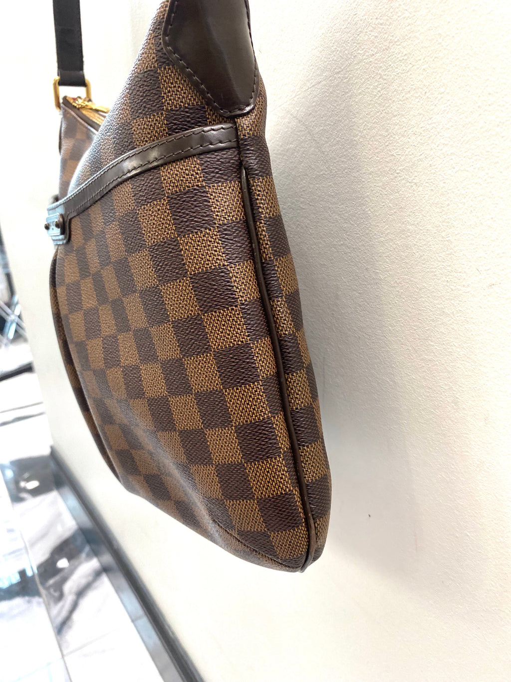 LOUIS VUITTON DAMIER EBENE BLOOMSBURY PM CROSSBODY BAG