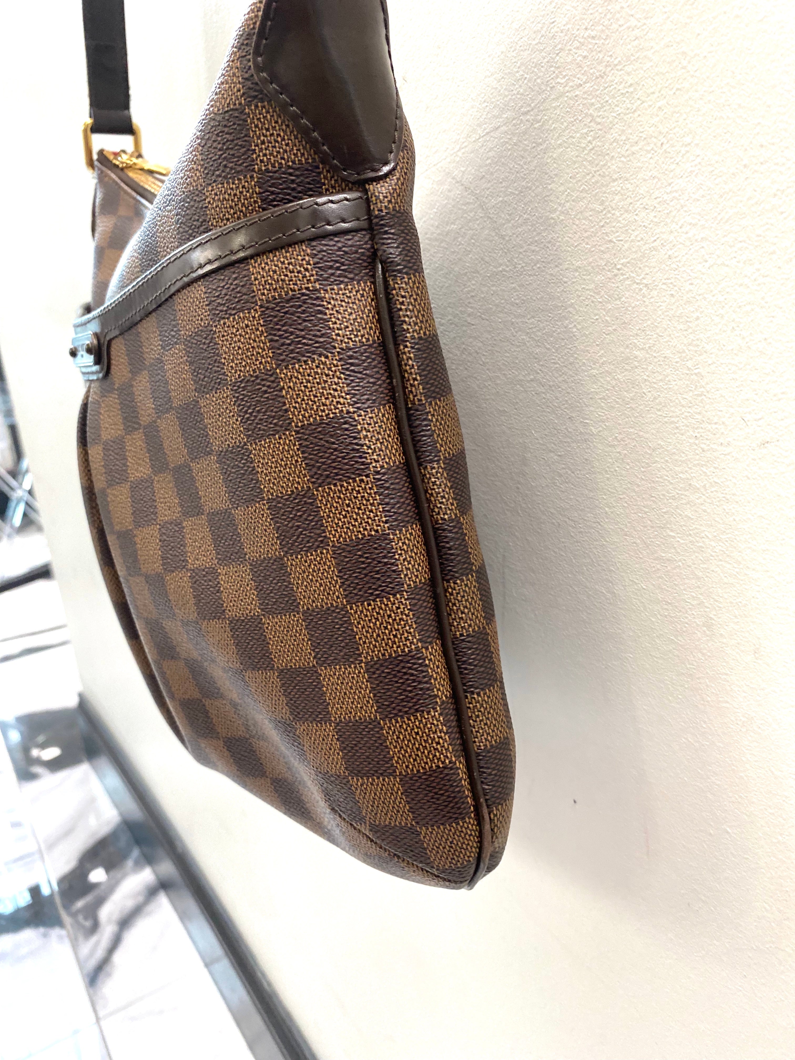 LOUIS VUITTON DAMIER EBENE BLOOMSBURY PM CROSSBODY BAG
