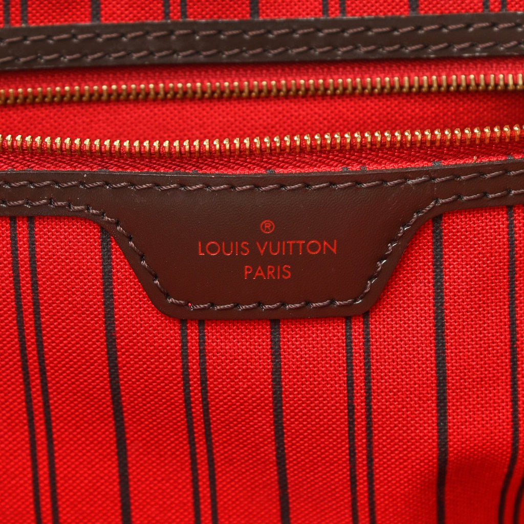 LOUIS VUITTON DAMIER EBENE DELIGHTFUL MM HANDBAG