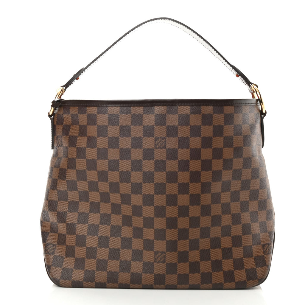 LOUIS VUITTON DAMIER EBENE DELIGHTFUL MM HANDBAG