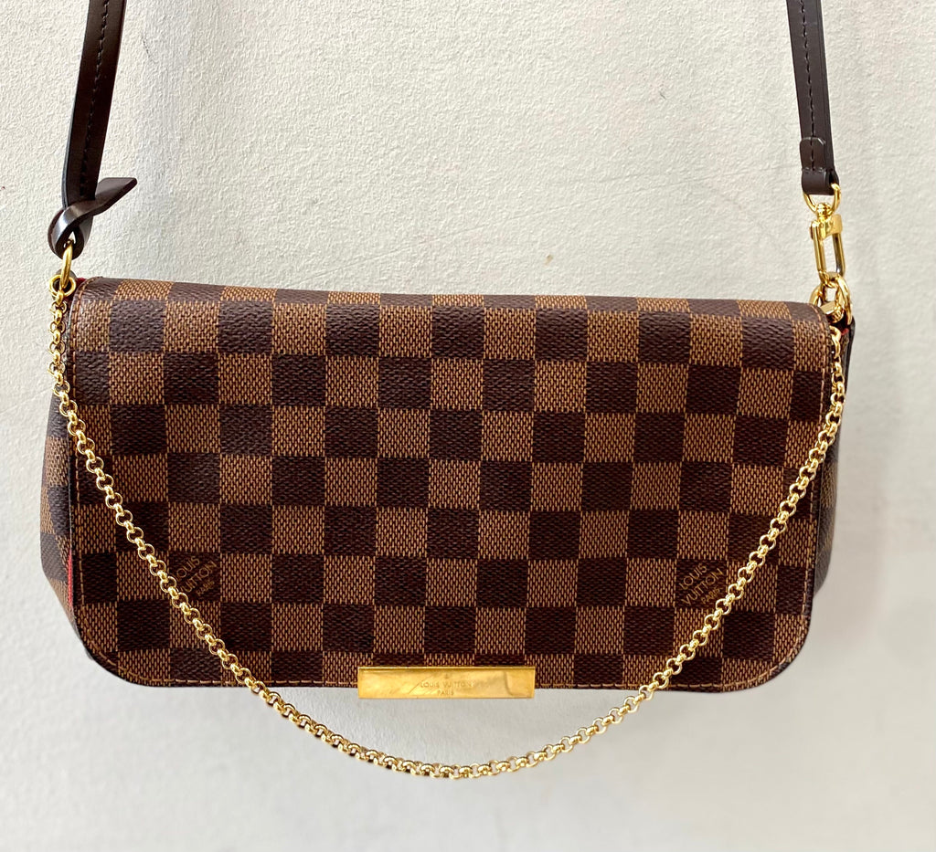 LOUIS VUITTON DAMIER EBENE FAVORITE MM