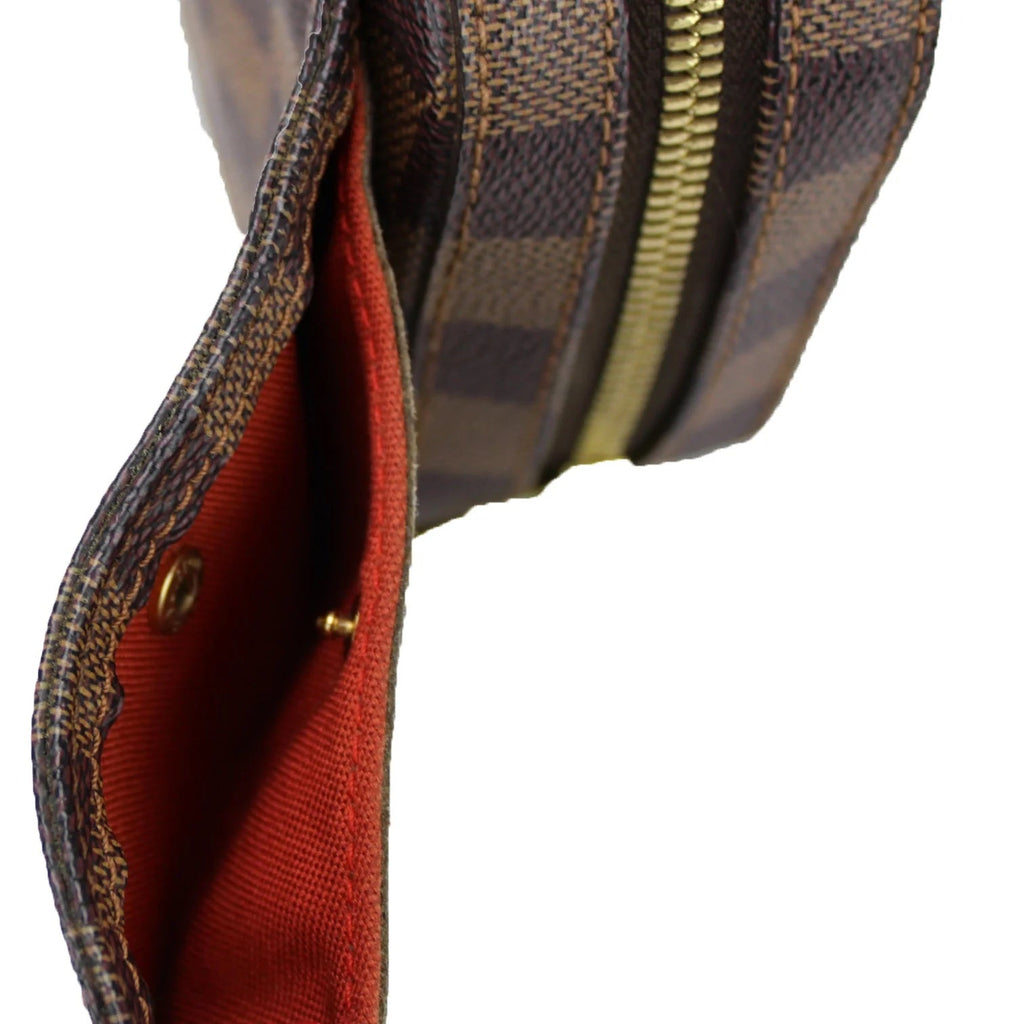 LOUIS VUITTON DAMIER EBENE GERONIMOS BELT BAG