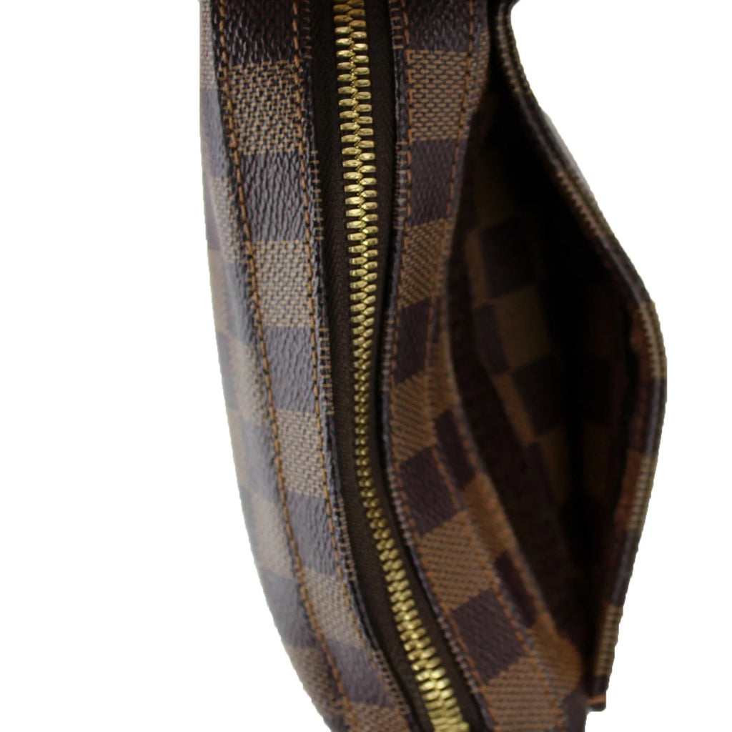 LOUIS VUITTON DAMIER EBENE GERONIMOS BELT BAG
