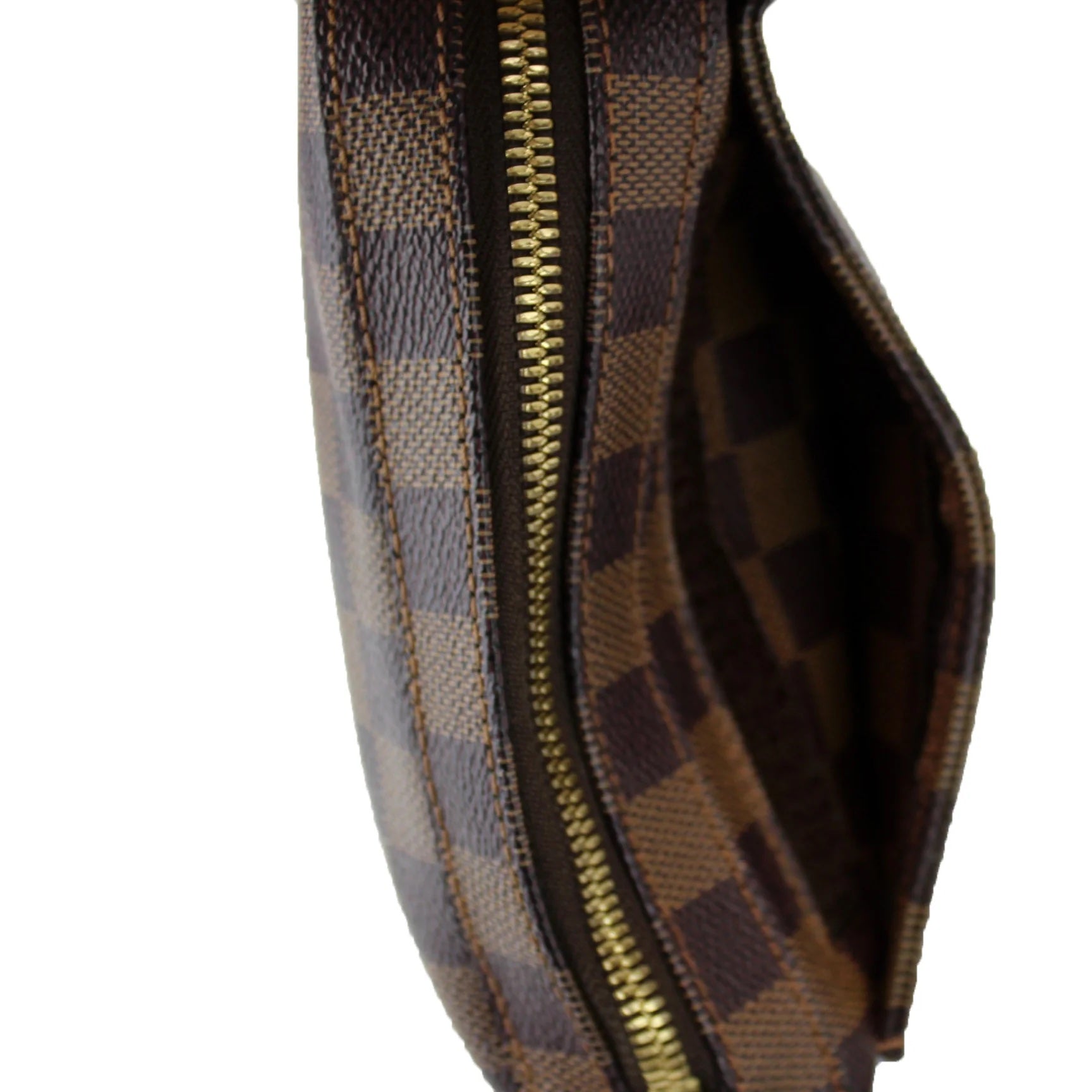 LOUIS VUITTON DAMIER EBENE GERONIMOS BELT BAG