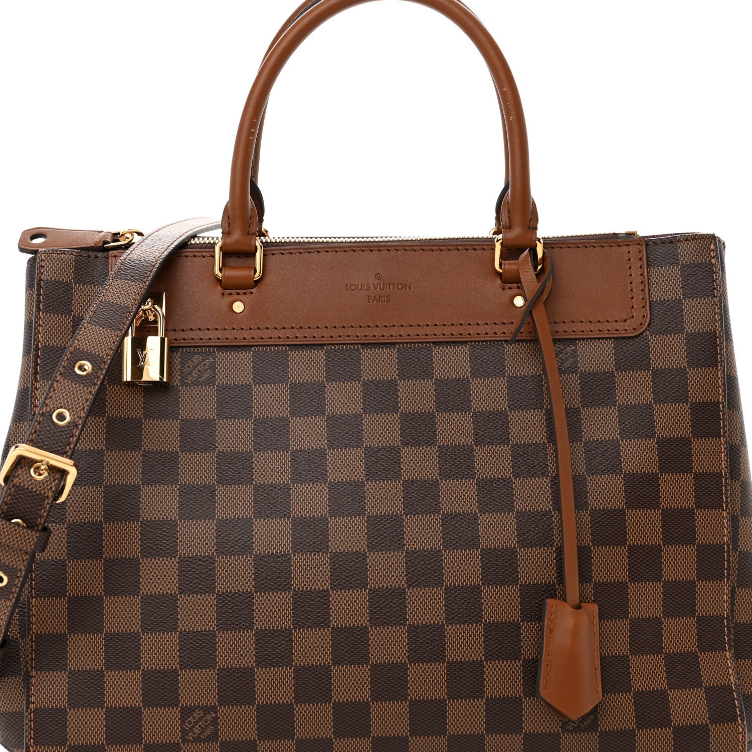 LOUIS VUITTON DAMIER EBENE GREENWICH SHOULDER BAG