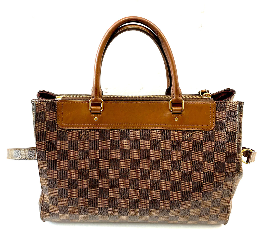LOUIS VUITTON DAMIER EBENE GREENWICH SHOULDER BAG