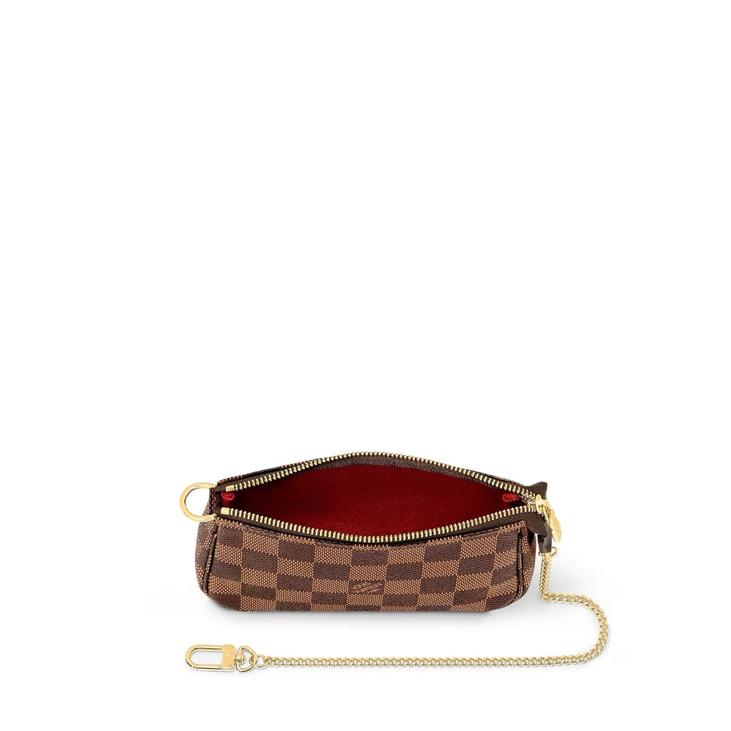 LOUIS VUITTON DAMIER EBENE MINI POCHETTE