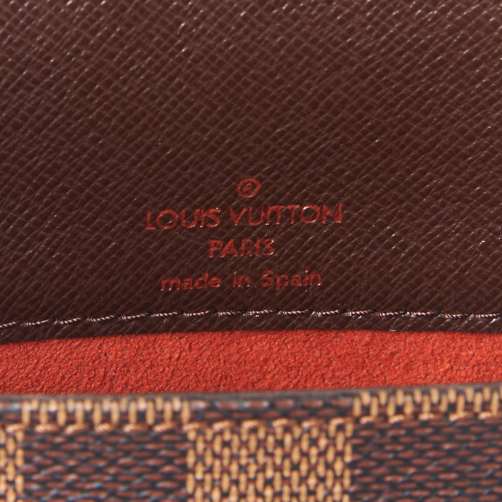 LOUIS VUITTON DAMIER EBENE MUSETTE TANGO SHOULDER BAG