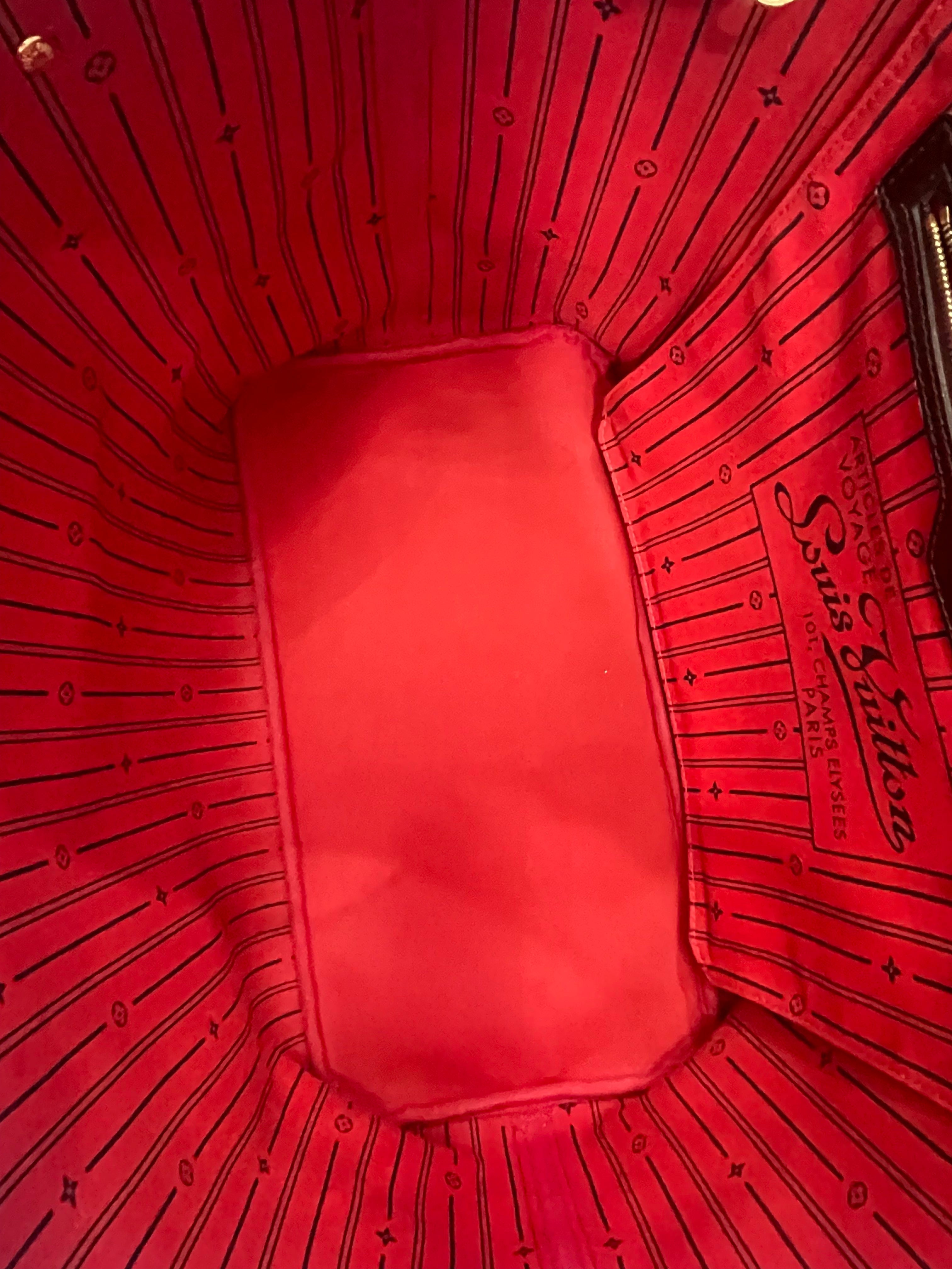 LOUIS VUITTON DAMIER EBENE NEVERFULL GM TOTE BAG