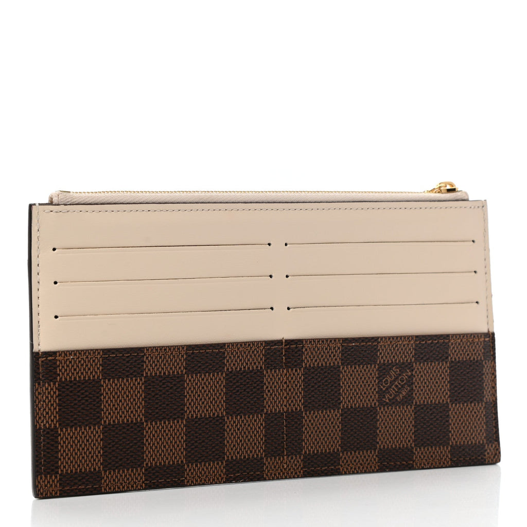 LOUIS VUITTON DAMIER EBENE SLIM PURSE