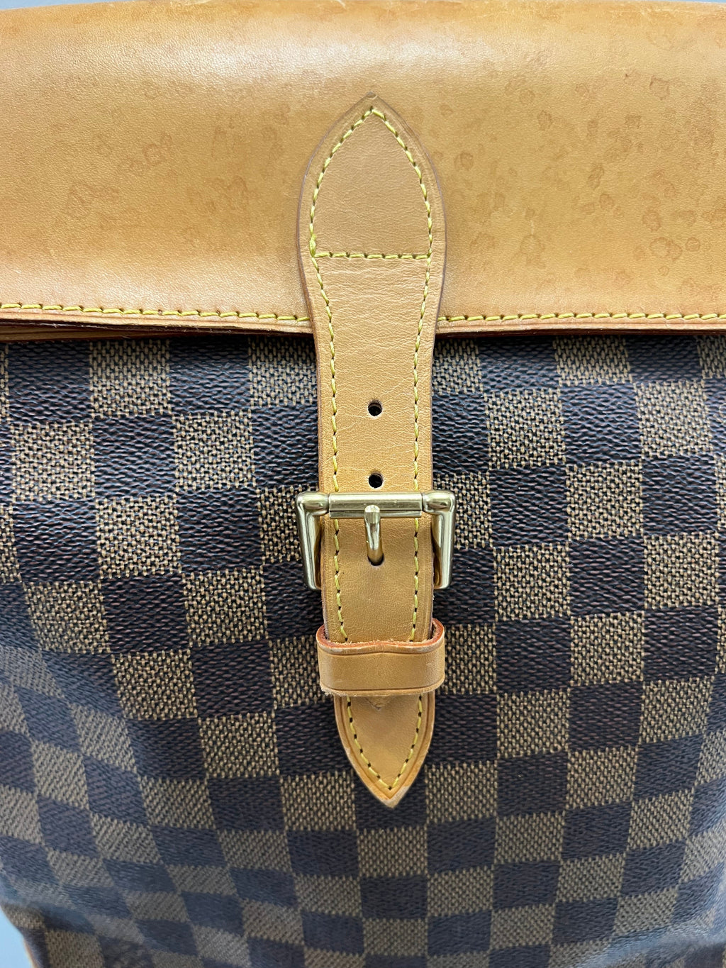 LOUIS VUITTON DAMIER EBENE SOHO CENTENAIRE BACKPACK