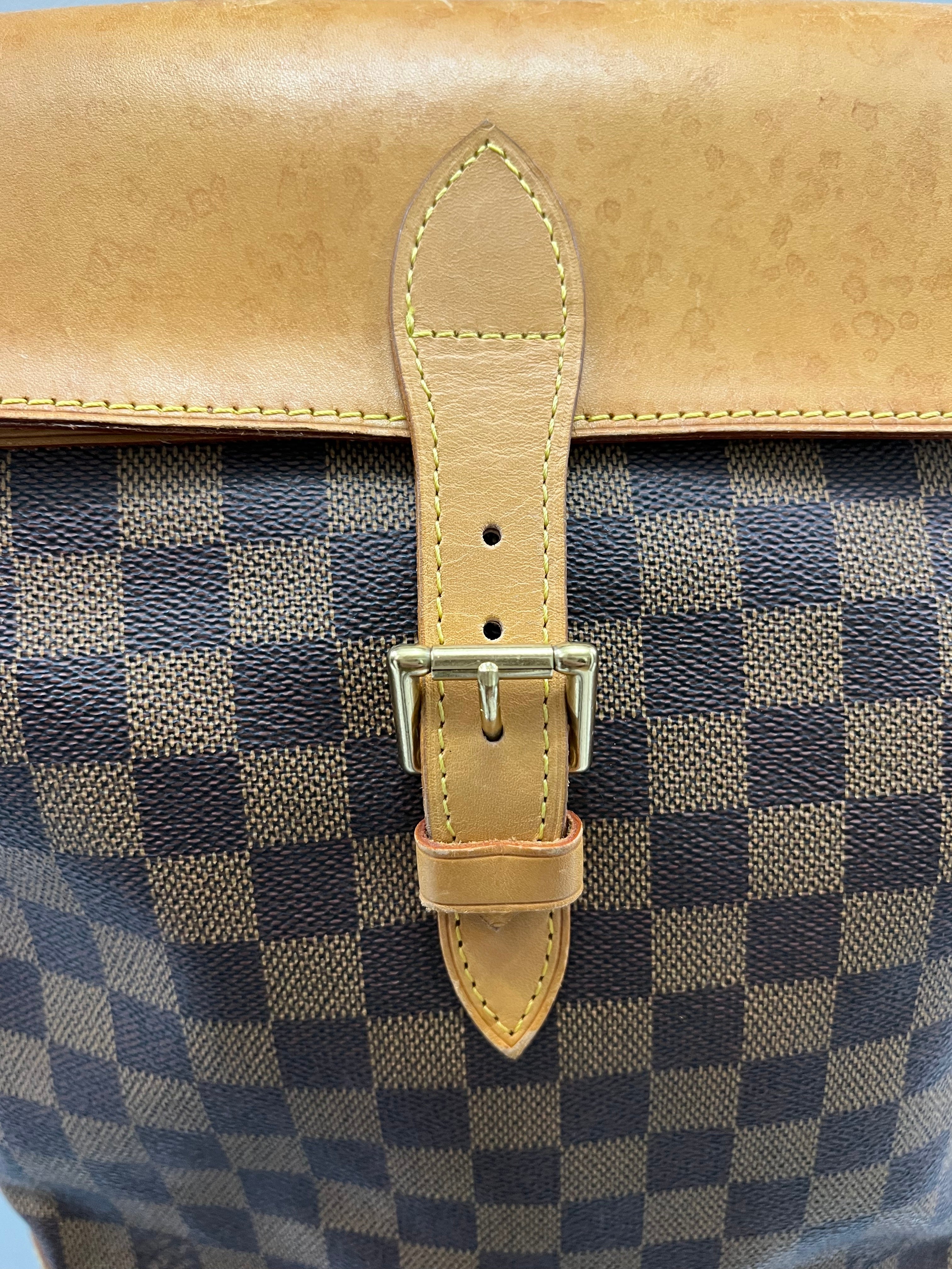 LOUIS VUITTON DAMIER EBENE SOHO CENTENAIRE BACKPACK