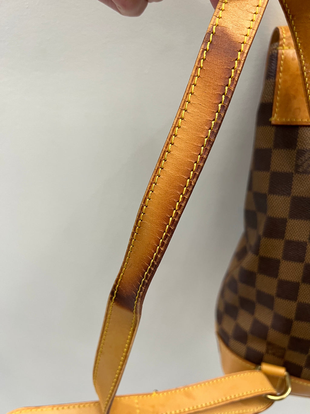 LOUIS VUITTON DAMIER EBENE SOHO CENTENAIRE BACKPACK