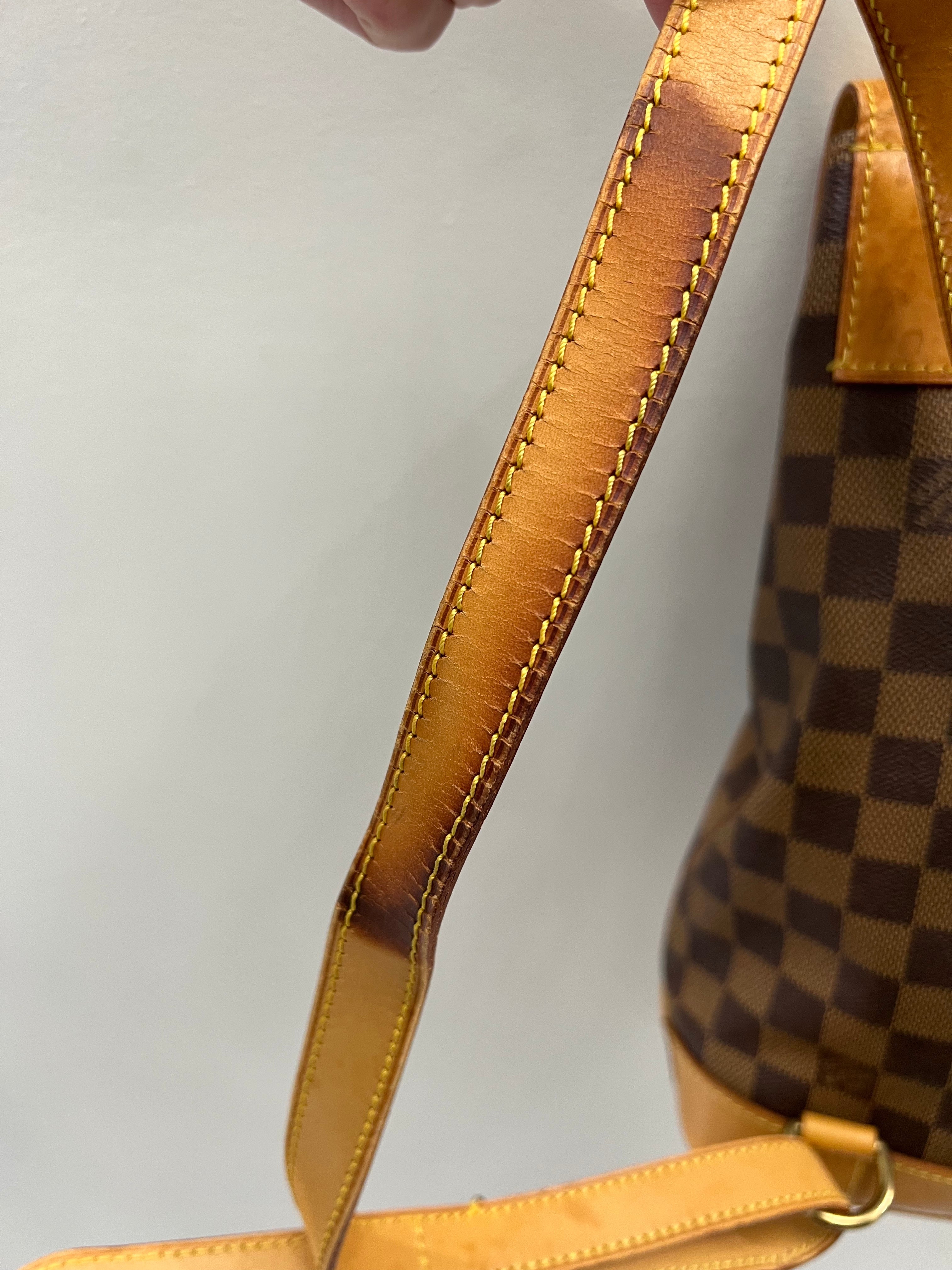 LOUIS VUITTON DAMIER EBENE SOHO CENTENAIRE BACKPACK