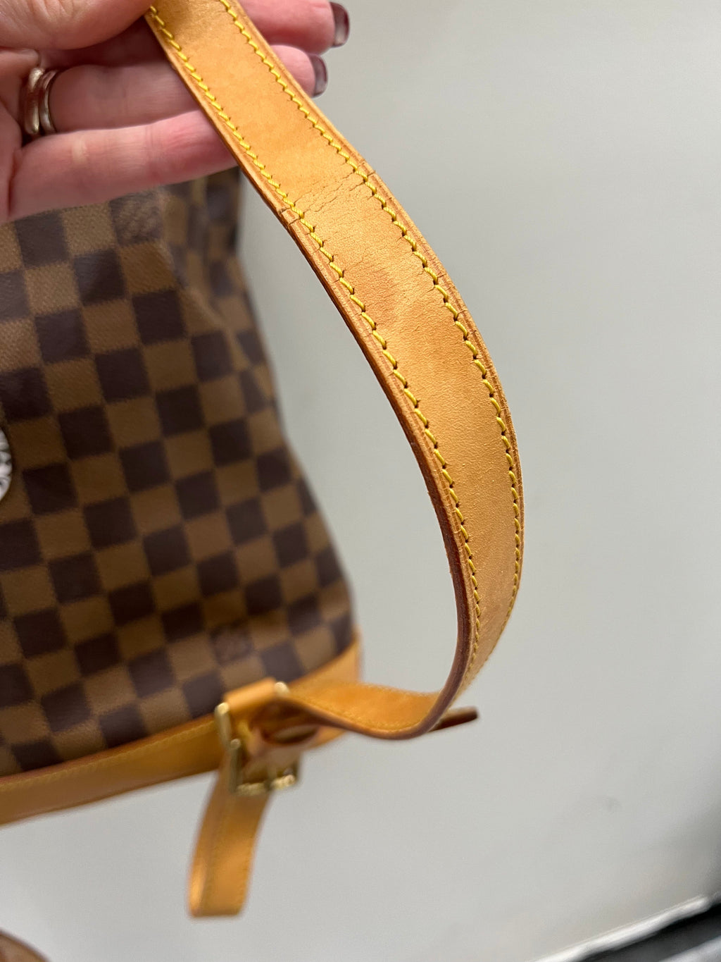 LOUIS VUITTON DAMIER EBENE SOHO CENTENAIRE BACKPACK