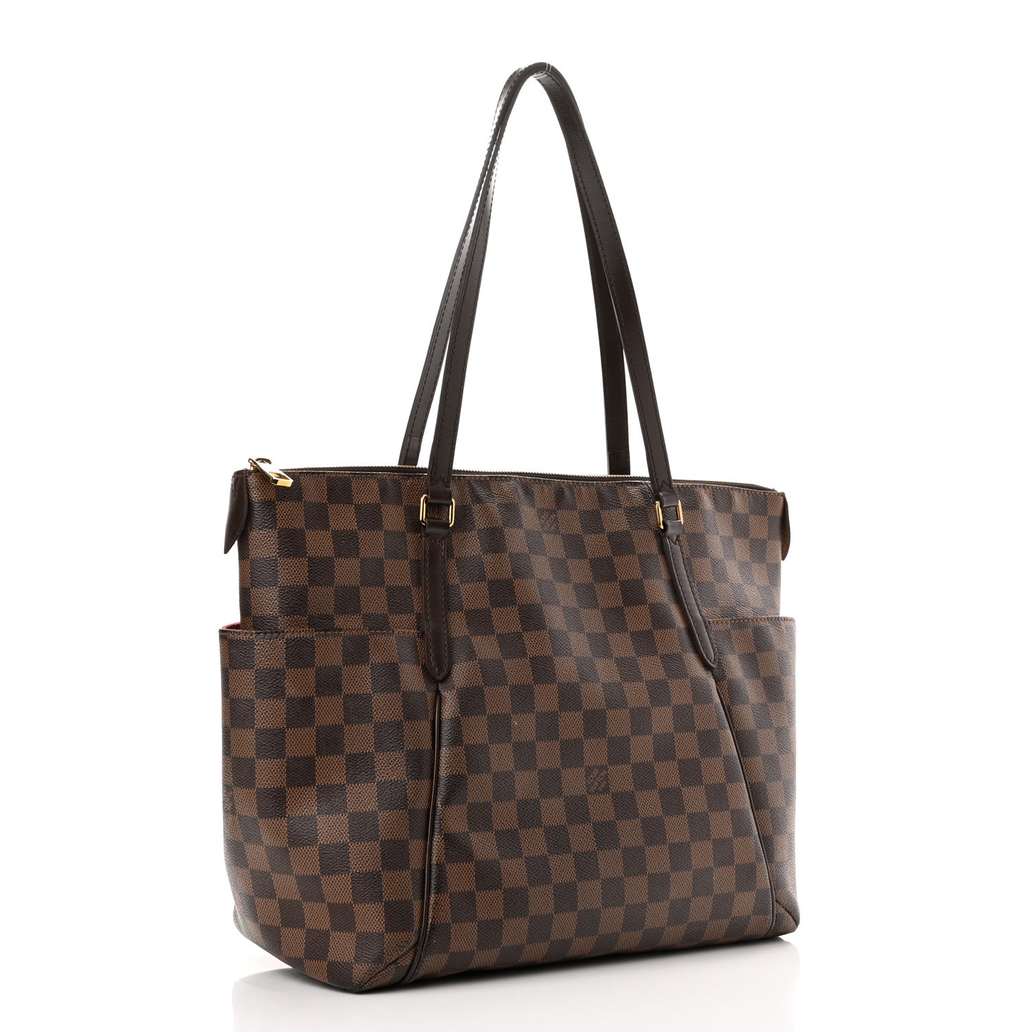 LOUIS VUITTON DAMIER EBENE TOTALLY MM SHOULDER BAG