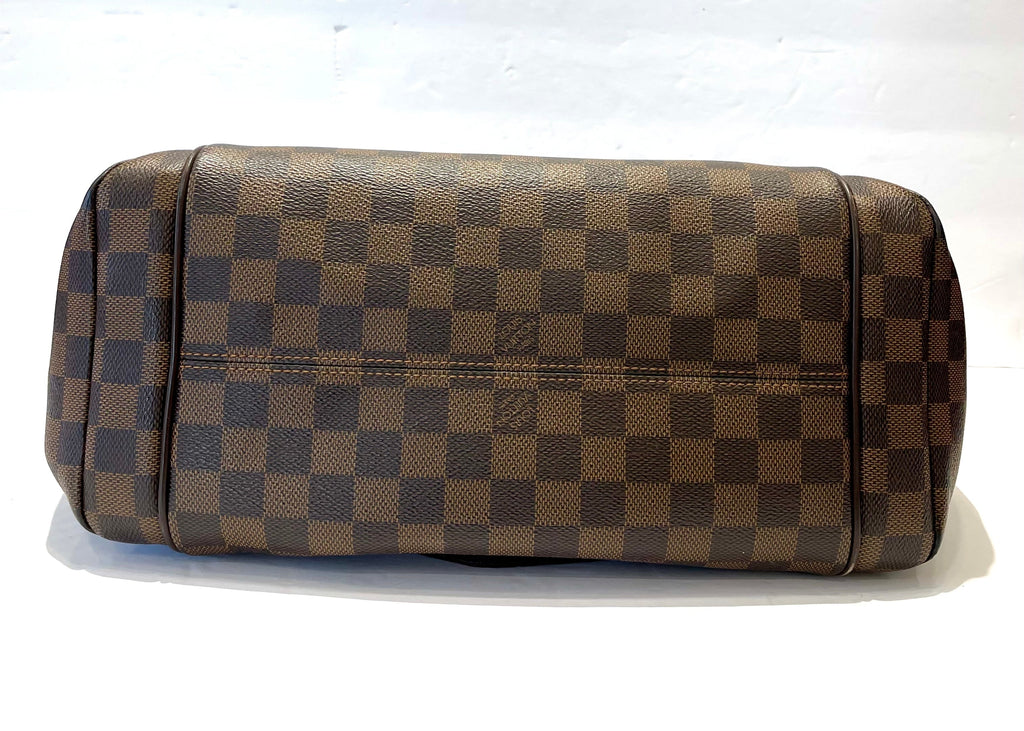 LOUIS VUITTON DAMIER EBENE TOTALLY MM SHOULDER BAG