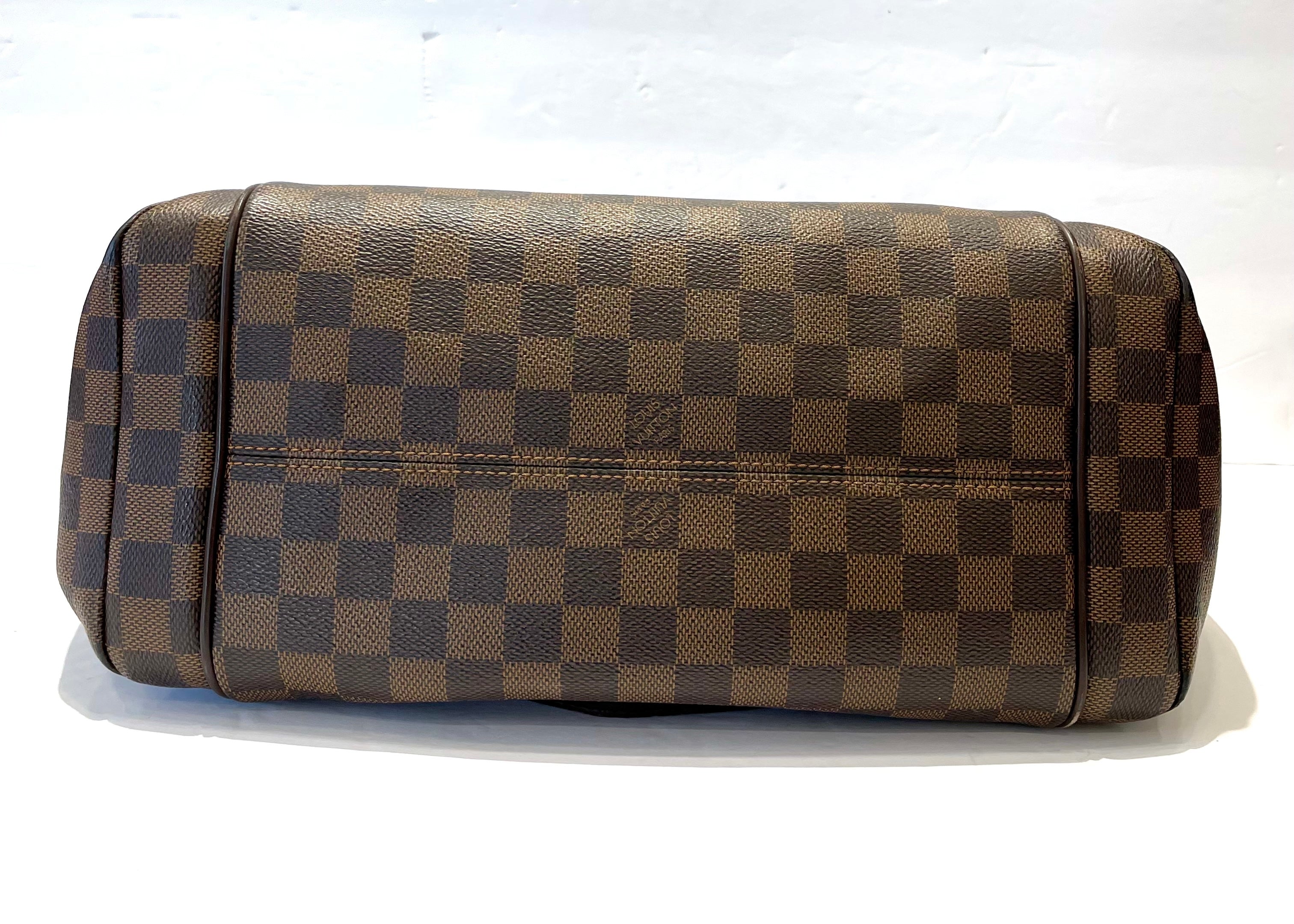 LOUIS VUITTON DAMIER EBENE TOTALLY MM SHOULDER BAG