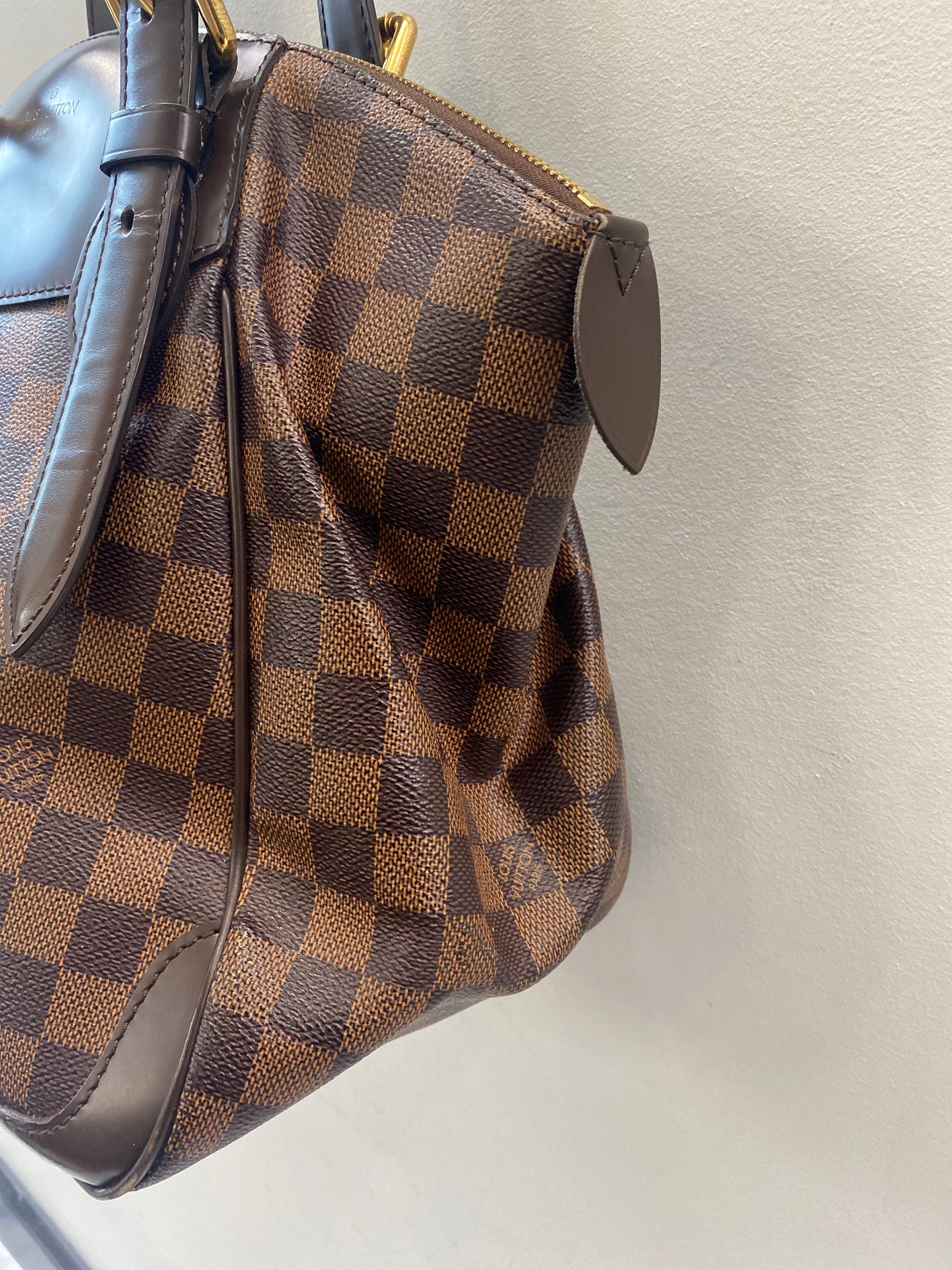 LOUIS VUITTON DAMIER EBENE VERONA MM BAG