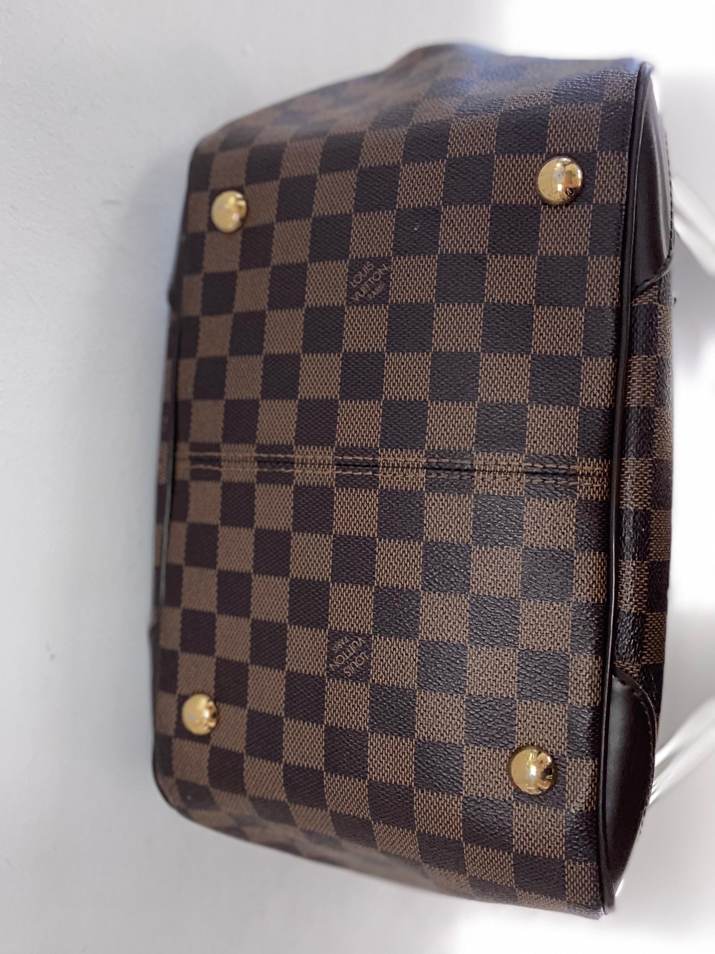 LOUIS VUITTON DAMIER EBENE VERONA MM BAG