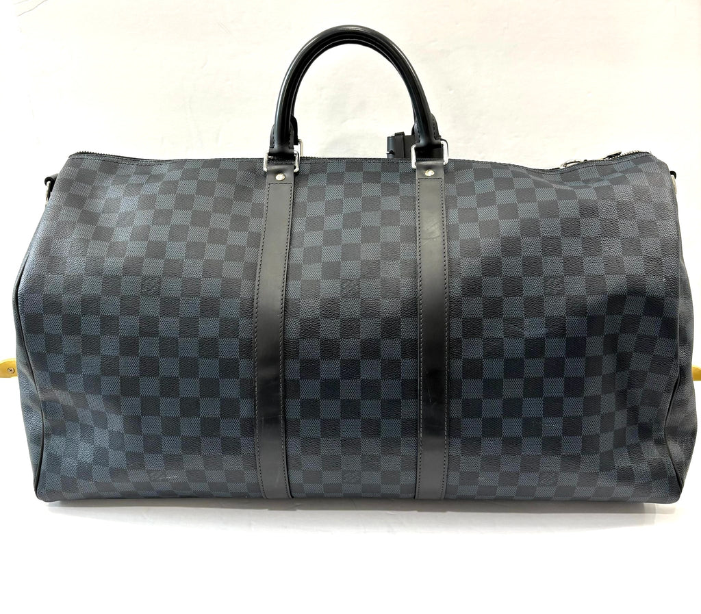 LOUIS VUITTON DAMIER GRAPHITE KEEPALL BANDOULIÈRE 55 BAG