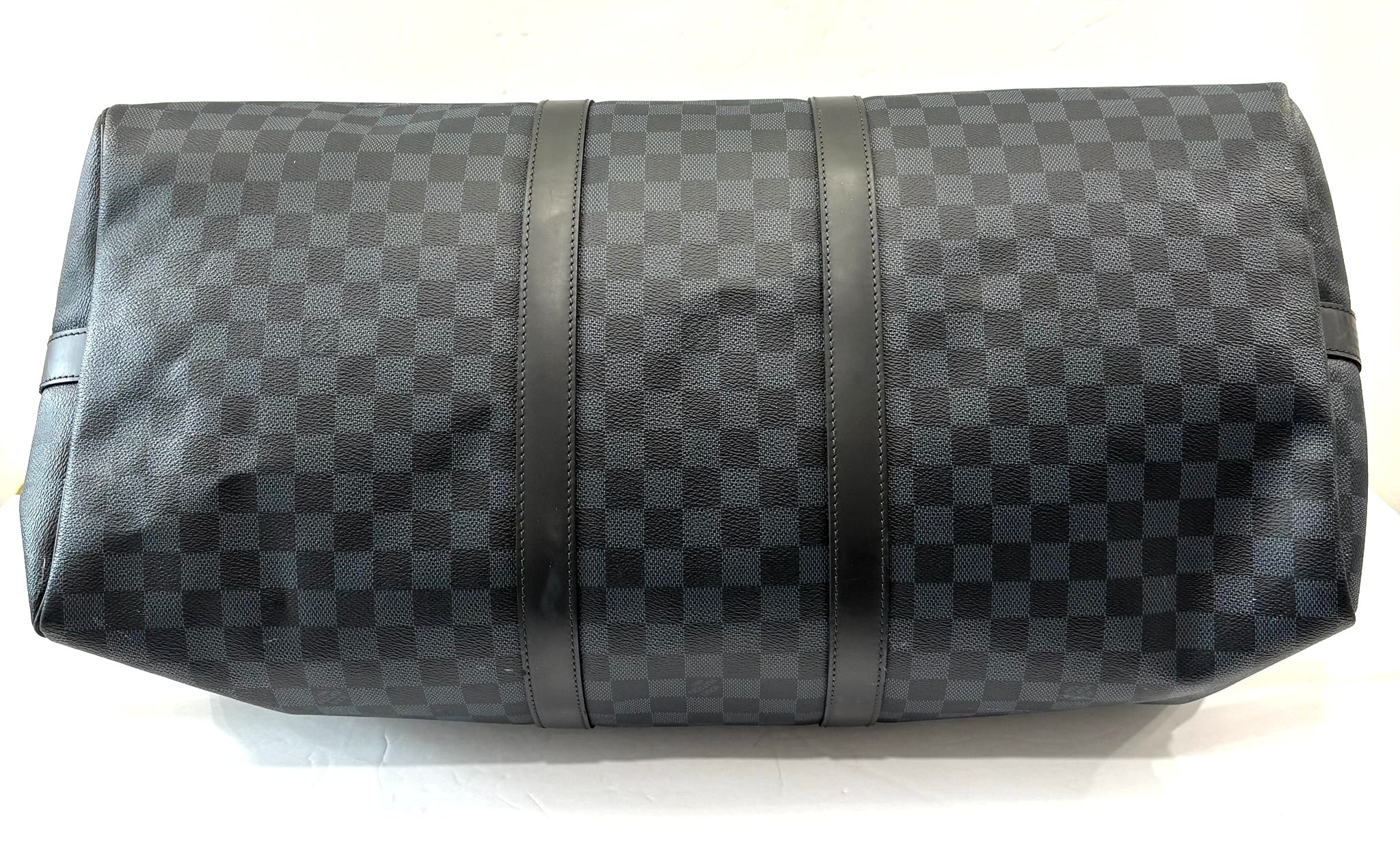 LOUIS VUITTON DAMIER GRAPHITE KEEPALL BANDOULIÈRE 55 BAG