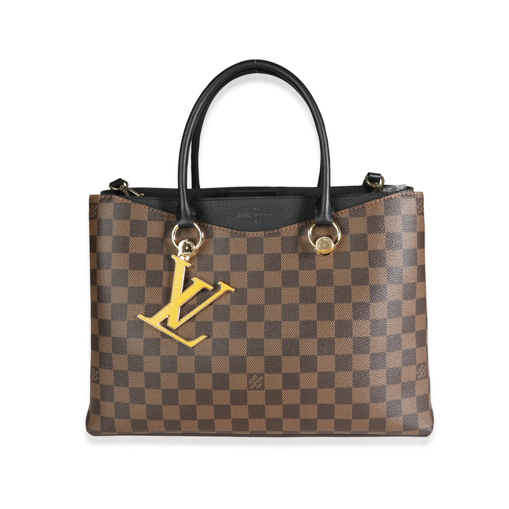 LOUIS VUITTON DAMIER EBENE LV RIVERSIDE TOTE BAG