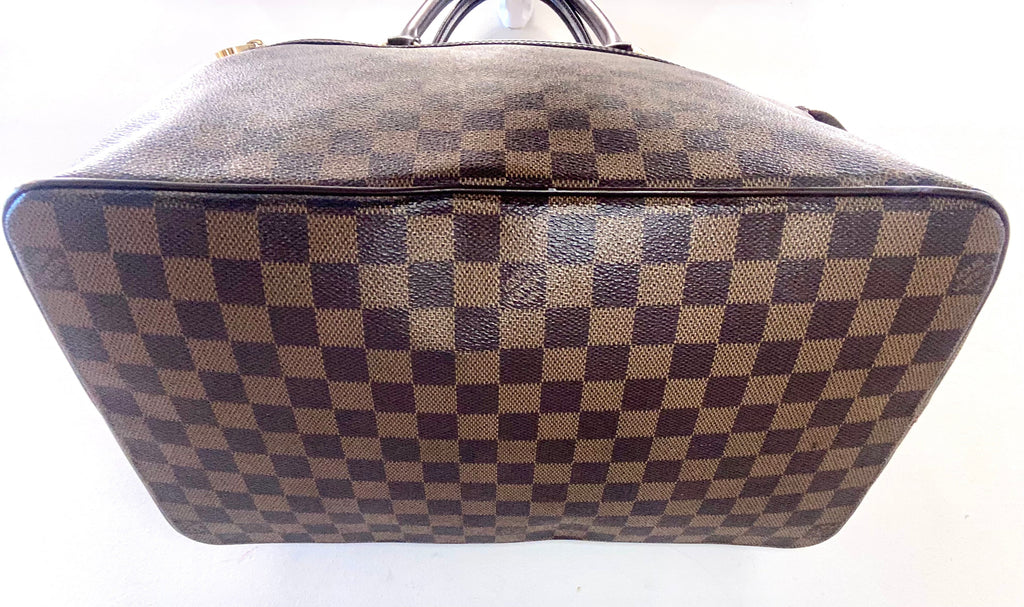 LOUIS VUITTON DAMIER EBENE SALEYA GM TOTE