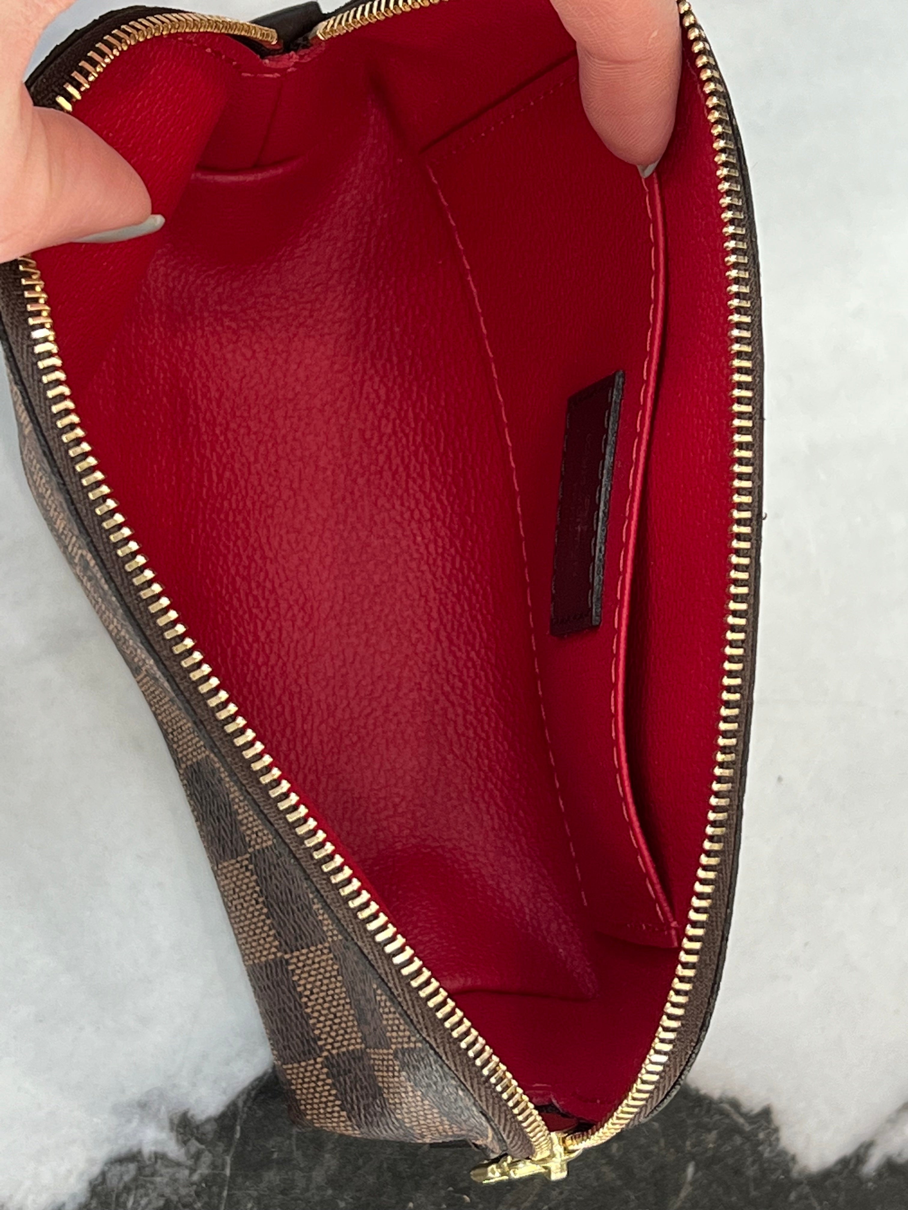 LOUIS VUITTON DAMIER EBENE COSMETIC POUCH