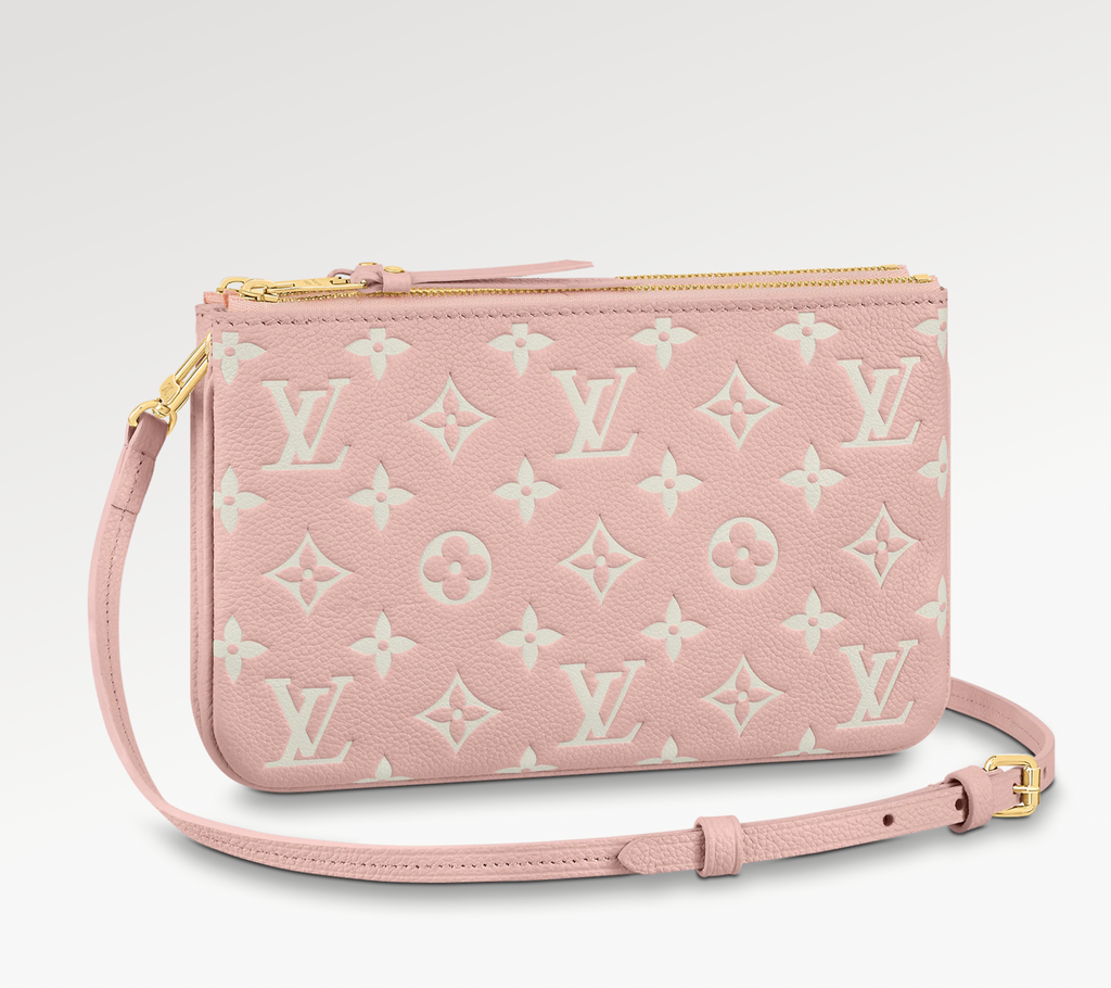 LOUIS VUITTON MONOGRAM DOUBLE ZIP POCHETTE