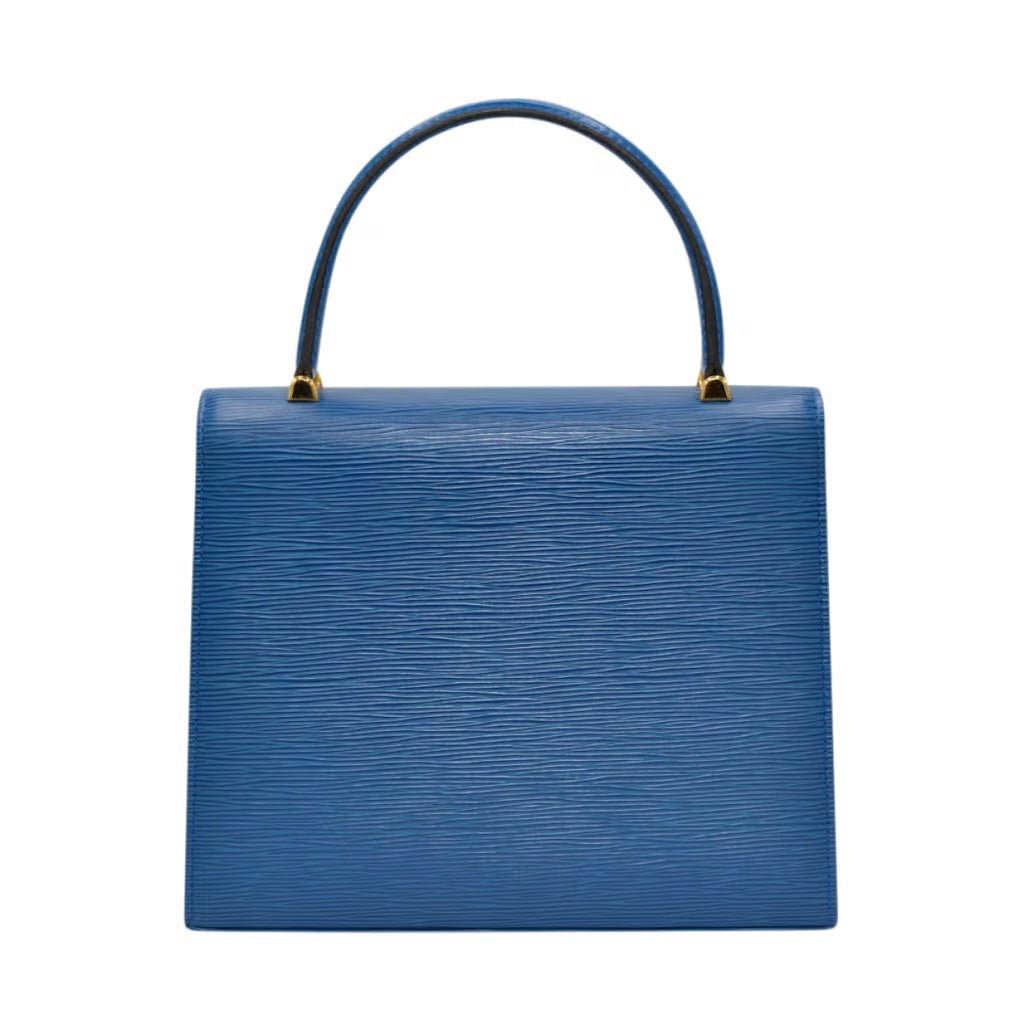 LOUIS VUITTON EPI LEATHER MALESHERBES HANDBAG